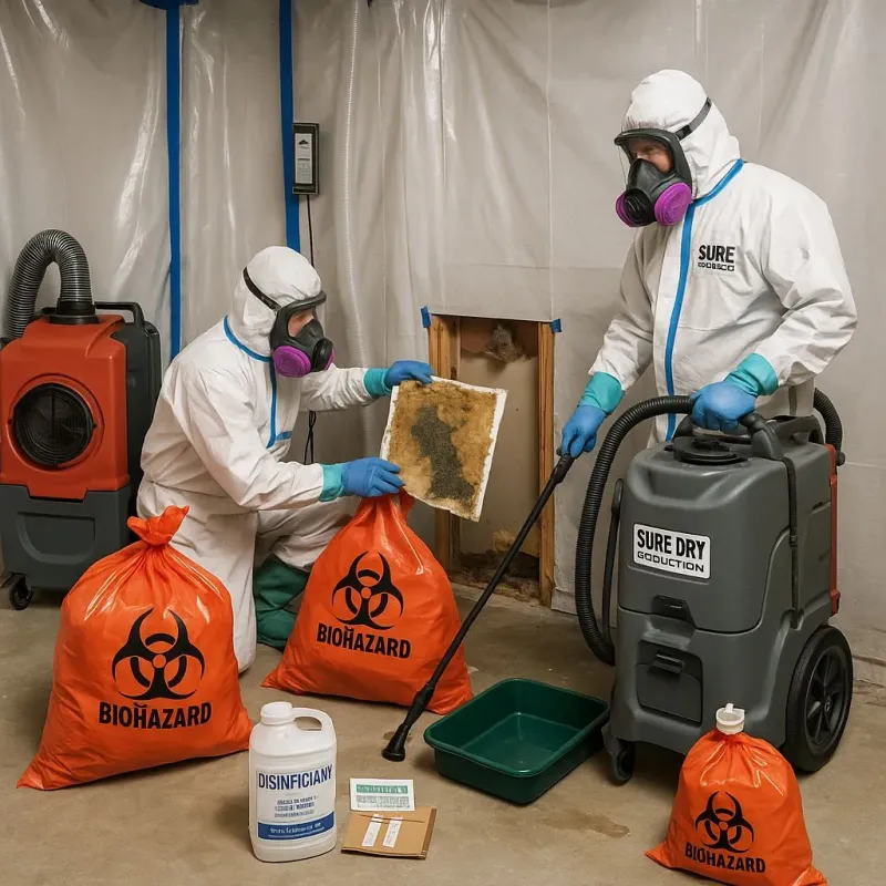 Contaminated Water Handling Protocols process in Corcoran, MN