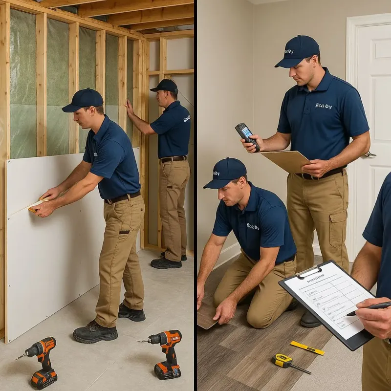 Repairs and Reconstruction process in Corcoran, MN